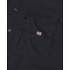 Alimens & Gentle Short Sleeve Fishing Shirt Wicking Fabric Sun Protection Casual Button Down Shirts(Black)