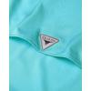 Alimens & Gentle Short Sleeve Fishing Shirt Wicking Fabric Sun Protection Casual Button Down Shirts(Blue Green)