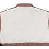 Alimens & Gentle Short Sleeve Fishing Shirt Wicking Fabric Sun Protection Casual Button Down Shirts(Brown)
