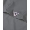 Alimens & Gentle Short Sleeve Fishing Shirt Wicking Fabric Sun Protection Casual Button Down Shirts(Dark Grey)