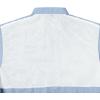 Alimens & Gentle Short Sleeve Fishing Shirt Wicking Fabric Sun Protection Casual Button Down Shirts(Grayish Blue)