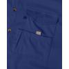 Alimens & Gentle Short Sleeve Fishing Shirt Wicking Fabric Sun Protection Casual Button Down Shirts(Navy)