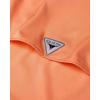 Alimens & Gentle Short Sleeve Fishing Shirt Wicking Fabric Sun Protection Casual Button Down Shirts(Orange)