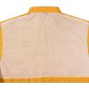 Alimens & Gentle Short Sleeve Fishing Shirt Wicking Fabric Sun Protection Casual Button Down Shirts(Yellow)