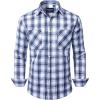 Navy Blue White Plaid