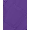 Alimens & Gentle Men’s Dress Shirts Long Sleeve Wrinkle-Free Stretch Shirts Solid Formal Button Down Shirt with Pocket(Ag Purple)