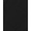 Alimens & Gentle Men’s Dress Shirts Long Sleeve Wrinkle-Free Stretch Shirts Solid Formal Button Down Shirt with Pocket(Black)