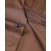 Alimens & Gentle Men’s Dress Shirts Long Sleeve Wrinkle-Free Stretch Shirts Solid Formal Button Down Shirt with Pocket(Coffee)