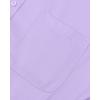 Alimens & Gentle Men’s Dress Shirts Long Sleeve Wrinkle-Free Stretch Shirts Solid Formal Button Down Shirt with Pocket(Lavender /Purple)