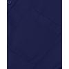 Alimens & Gentle Men’s Dress Shirts Long Sleeve Wrinkle-Free Stretch Shirts Solid Formal Button Down Shirt with Pocket(Navy Blue)