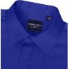 Alimens & Gentle Men’s Dress Shirts Long Sleeve Wrinkle-Free Stretch Shirts Solid Formal Button Down Shirt with Pocket(Royal Blue)