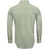 Alimens & Gentle Men’s Dress Shirts Long Sleeve Wrinkle-Free Stretch Shirts Solid Formal Button Down Shirt with Pocket(Sage Green)