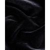 Alimens & Gentle Men’s Corduroy Pant Straight Fit Flat-Front Casual Chino Pants(Black)