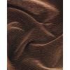 Alimens & Gentle Men’s Corduroy Pant Straight Fit Flat-Front Casual Chino Pants(Brown)