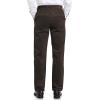 Alimens & Gentle Men’s Corduroy Pant Straight Fit Flat-Front Casual Chino Pants(Coffee)