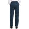 Alimens & Gentle Men’s Corduroy Pant Straight Fit Flat-Front Casual Chino Pants(Indigo Blue)