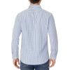 Alimens & Gentle Men’s Plaid Button Down Shirt Long Sleeve Dress Shirt Regular Fit Business Casual Gingham Shirts(Blue Plaid)