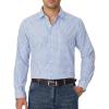 Sky Blue/ White Check