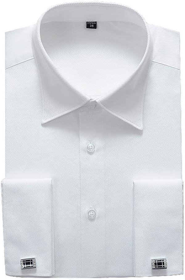 imageAlimens amp Gentle Mens French Cuff Dress Shirt and Oxford Shirts with Pocket