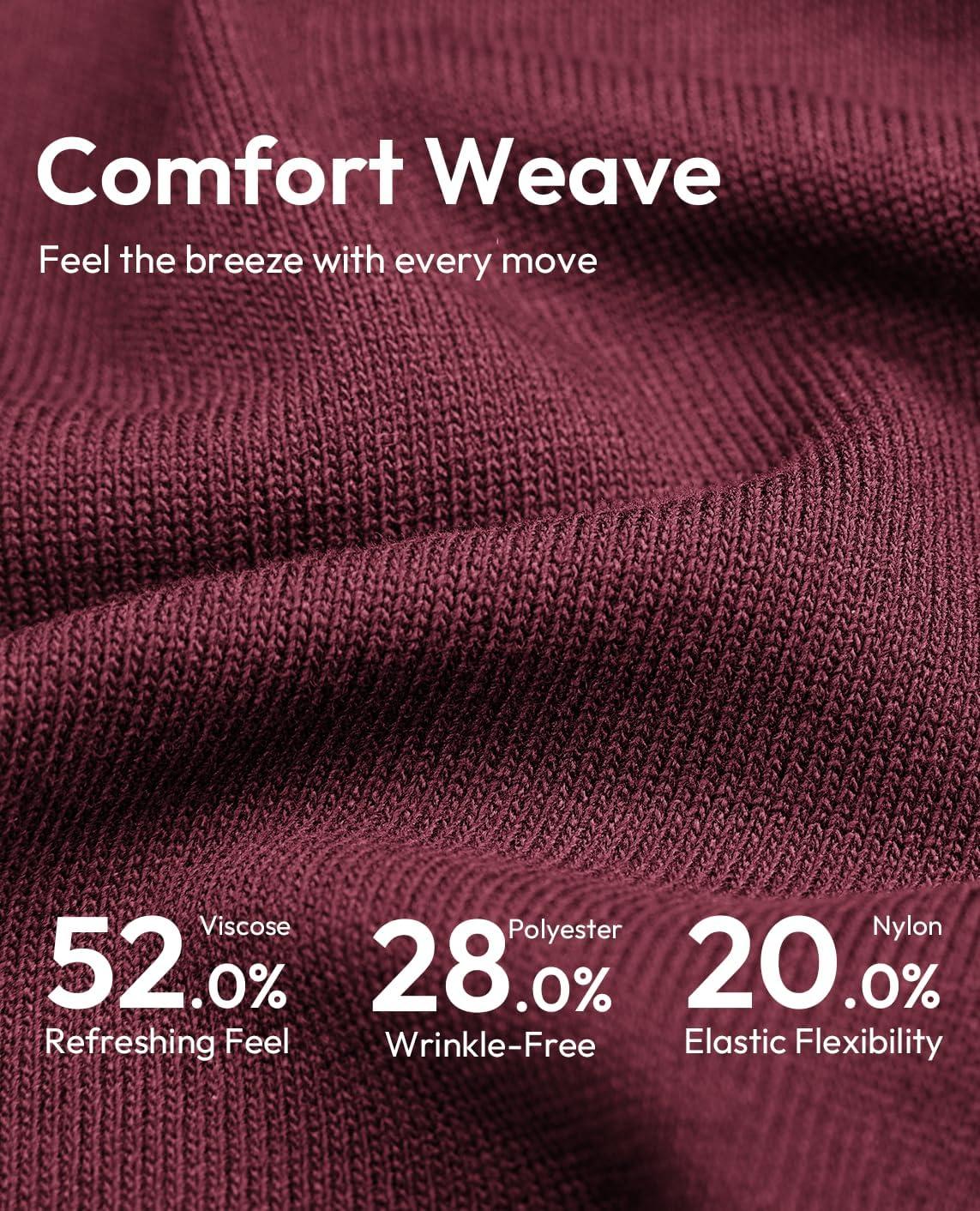 imageAlimens amp Gentle Mens Shirts Casual Button Down Shirts Beach Vintage Knit Short Sleeve Polo Shirt for Men01burgundy