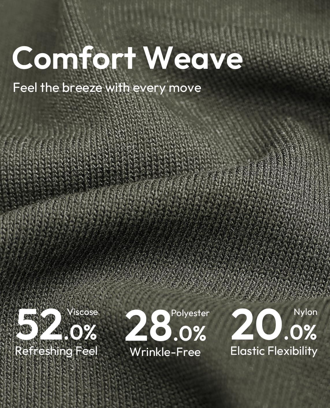 imageAlimens amp Gentle Mens Shirts Casual Button Down Shirts Beach Vintage Knit Short Sleeve Polo Shirt for Men10green