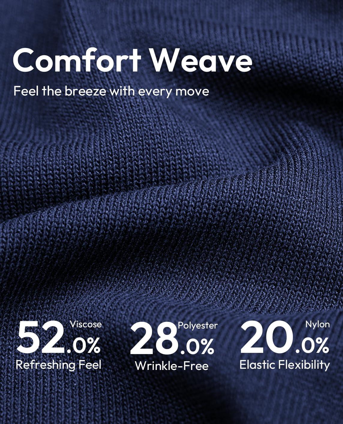 imageAlimens amp Gentle Mens Shirts Casual Button Down Shirts Beach Vintage Knit Short Sleeve Polo Shirt for Men15navy Blue