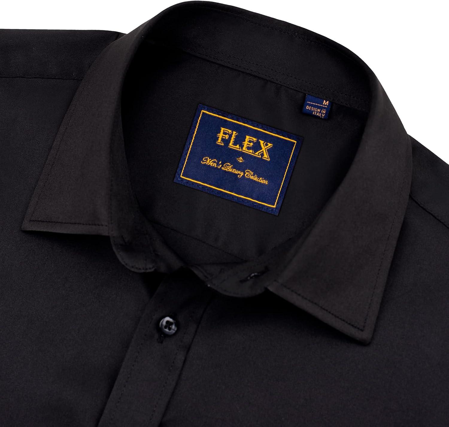 imageAlimens amp Gentle Mens and Boys Short Sleeve Dress Shirts Wrinkle Free Button Down
