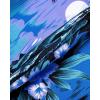 Alimens & Gentle Hawaiian Shirt for Men Summer Beach Casual Short Sleeve Button Down Shirts Printed Tropical Vacation Shirts(Blue Beach)
