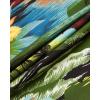 Alimens & Gentle Hawaiian Shirt for Men Summer Beach Casual Short Sleeve Button Down Shirts Printed Tropical Vacation Shirts(Brown Green Beach)