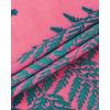 Alimens & Gentle Hawaiian Shirt for Men Summer Beach Casual Short Sleeve Button Down Shirts Printed Tropical Vacation Shirts(Pink Blue)
