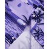 Alimens & Gentle Hawaiian Shirt for Men Summer Beach Casual Short Sleeve Button Down Shirts Printed Tropical Vacation Shirts(Purple Beach)