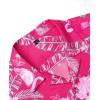Alimens & Gentle Hawaiian Shirt for Men Summer Beach Casual Short Sleeve Button Down Shirts Printed Tropical Vacation Shirts(Rosy)