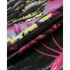 Alimens & Gentle Hawaiian Shirt for Men Summer Beach Casual Short Sleeve Button Down Shirts Printed Tropical Vacation Shirts(Rosy Black Beach)