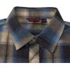 Alimens & Gentle Men’s Button Down Regular Fit Long Sleeve Plaid Flannel Casual Shirts(Blue Light Yellow)