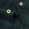 Alimens & Gentle Men’s Button Down Regular Fit Long Sleeve Plaid Flannel Casual Shirts(Green Navy Plaid)