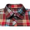 Alimens & Gentle Men’s Button Down Regular Fit Long Sleeve Plaid Flannel Casual Shirts(Multicoloured)