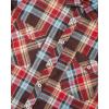 Alimens & Gentle Men’s Button Down Regular Fit Long Sleeve Plaid Flannel Casual Shirts(Multicoloured)