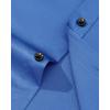 Alimens & Gentle Men’s Dress Shirts Long Sleeve Wrinkle Free Stretch Business Casual Wedding Button Down Shirt(Classic Blue)