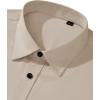 Alimens & Gentle Men’s Dress Shirts Long Sleeve Wrinkle Free Stretch Business Casual Wedding Button Down Shirt(Tan)