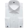 Alimens & Gentle Mens French Cuff Dress Shirt and Oxford Shirts with Pocket