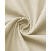 Alimens & Gentle Mens Linen Shirt Short Sleeve Casual Cotton Button Down Shirts Collared Summer Shirts(Khaki)
