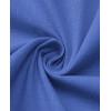 Alimens & Gentle Mens Linen Shirt Short Sleeve Casual Cotton Button Down Shirts Collared Summer Shirts(Royal Blue)