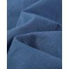 Alimens & Gentle Mens Linen Shirts Cotton Hawaiian Shirts Short Sleeve Button Down Shirts Casual Summer Beach Tops(Denim Blue)