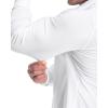 Alimens & Gentle Men’s Muscle Fit Dress Shirts Stretch Slim Fit Long Sleeve Button Down Shirts Business Formal Dress Shirts(All White)