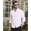 Alimens & Gentle Mens Oxford Shirts Stretch Dress Shirt for Men Casual Formal Business Work Long Sleeve Button Down Shirts