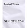 Alimens & Gentle Mens Shirts Casual Button Down Shirts Beach Vintage Knit Short Sleeve Polo Shirt for Men(04-white)