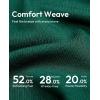 Alimens & Gentle Mens Shirts Casual Button Down Shirts Beach Vintage Knit Short Sleeve Polo Shirt for Men(12-dark Green)