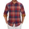 Red Navy Plaid