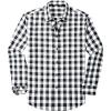 White Black Plaid