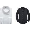 Alimens & Gentle Mens French Cuff Dress Shirt and Oxford Shirts with Pocket